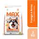 Ração Seca Max Frango e Arroz para Cães Idosos de Porte Pequeno