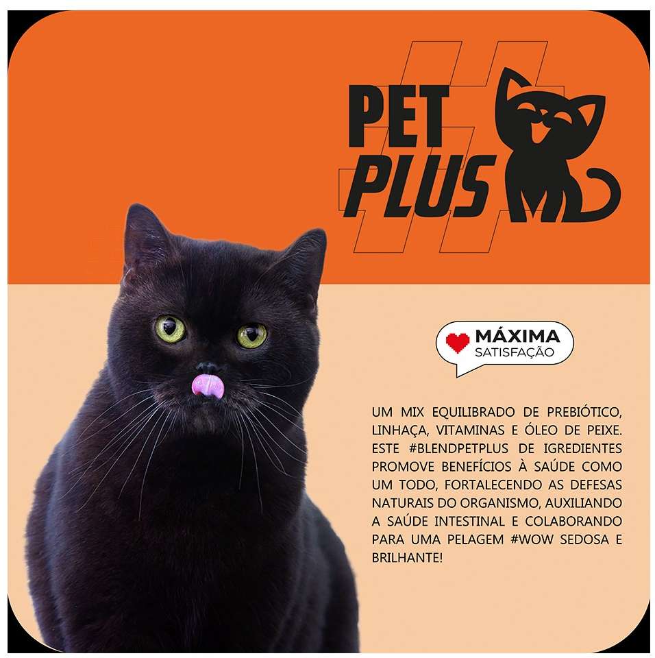 Ração Seca Max Salmão para Gatos Castrados - 20Kg