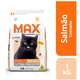 Ração Seca Max Salmão para Gatos Castrados