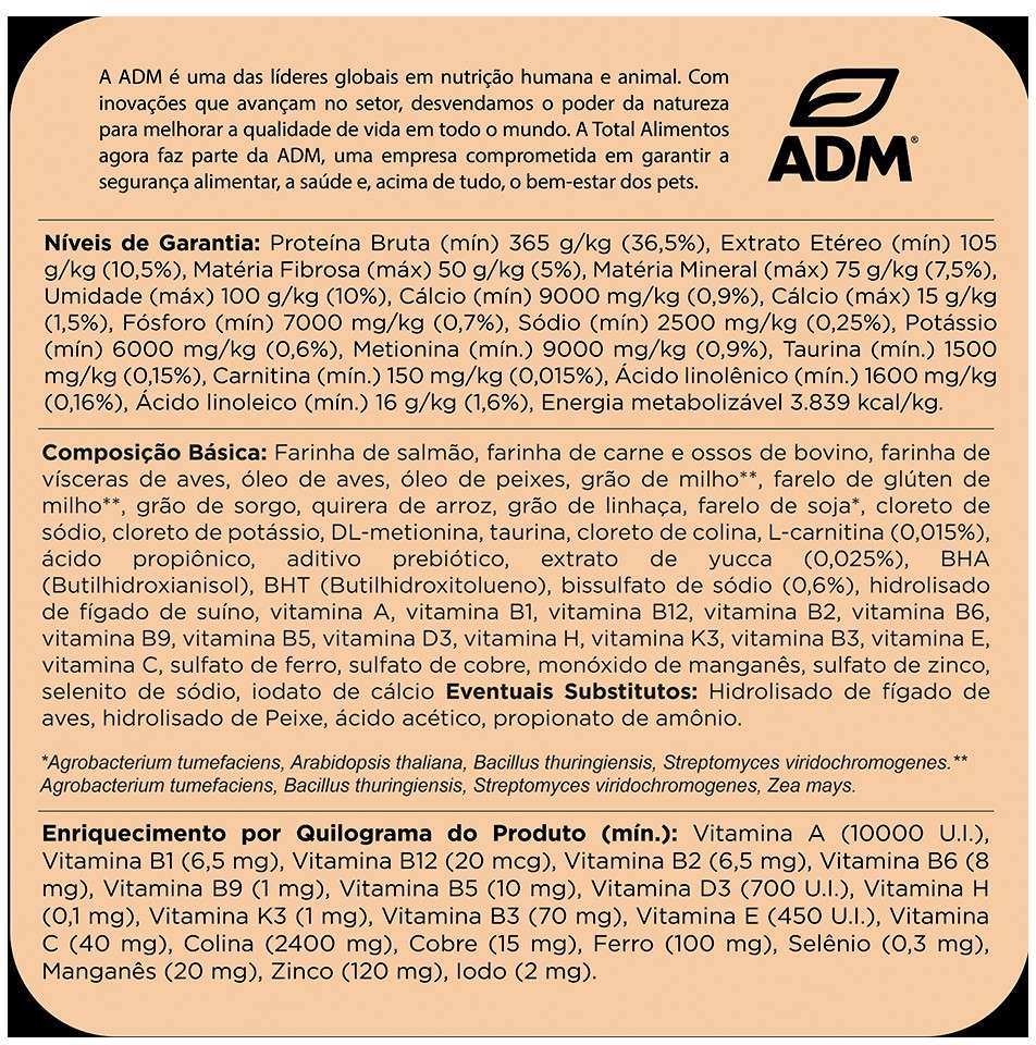 Ração Seca Max Salmão para Gatos Castrados - 20Kg