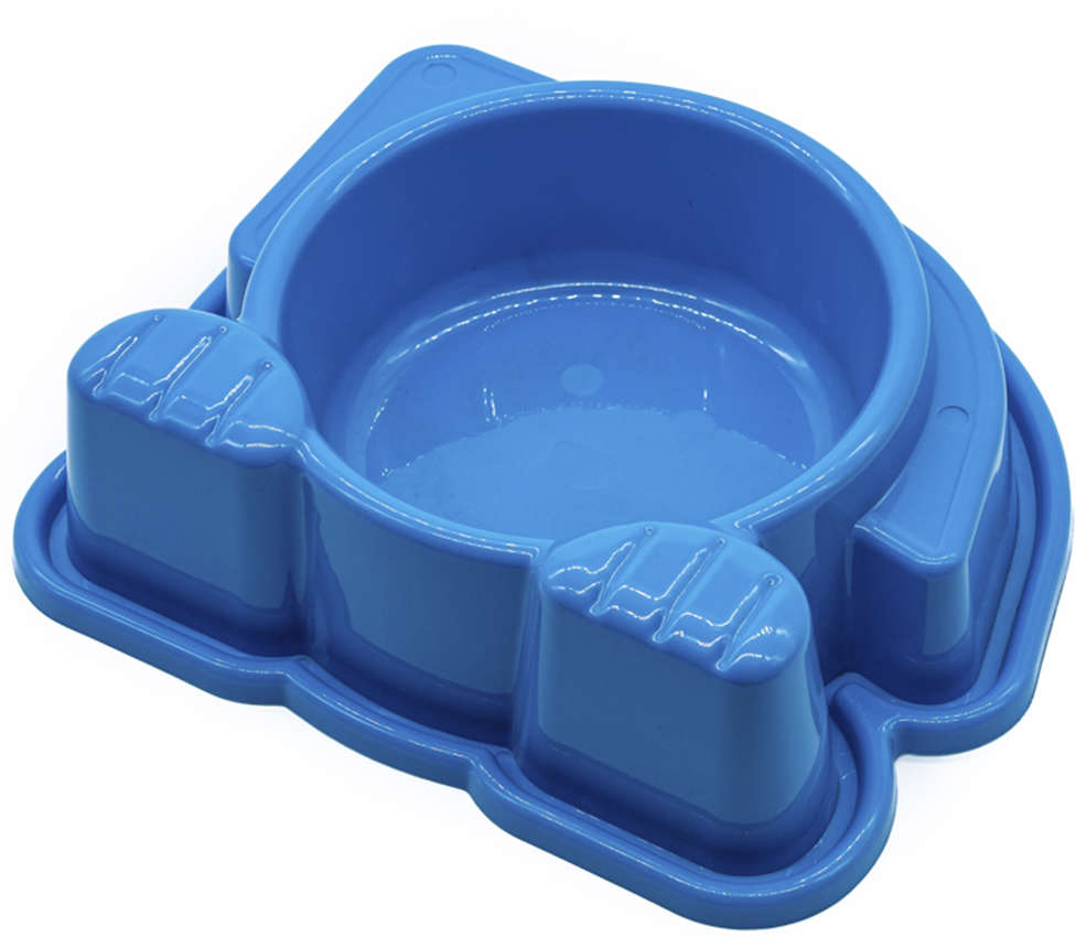Comedouro Pet Injet Dog Face - Azul