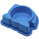 Comedouro Pet Injet Dog Face Azul - 600 mL