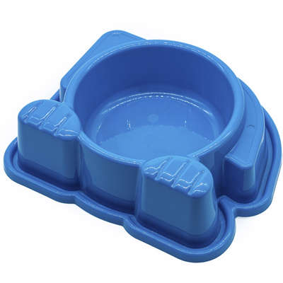 Comedouro Pet Injet Dog Face Azul - 600 mL