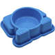 Comedouro Pet Injet Dog Face Azul - 600 mL