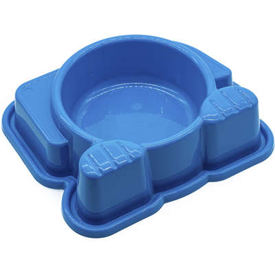 Comedouro Pet Injet Dog Face Azul - 600 mL