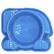 Comedouro Pet Injet Dog Face Azul - 600 mL