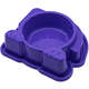 Comedouro Pet Injet Dog Face Lilás - 600 mL