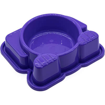 Comedouro Pet Injet Dog Face Lilás - 600 mL