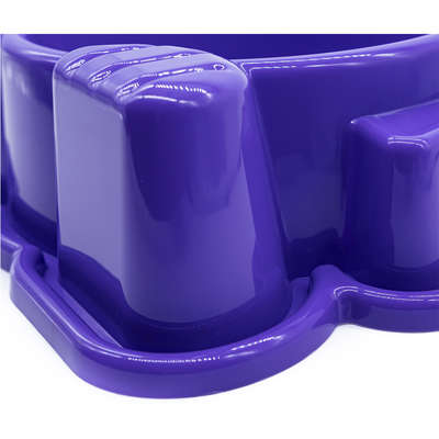 Comedouro Pet Injet Dog Face Lilás - 600 mL