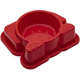 Comedouro Pet Injet Dog Face Vermelho - 600 mL