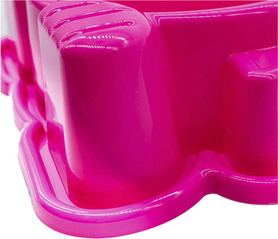 Comedouro Pet Injet Dog Face - Rosa