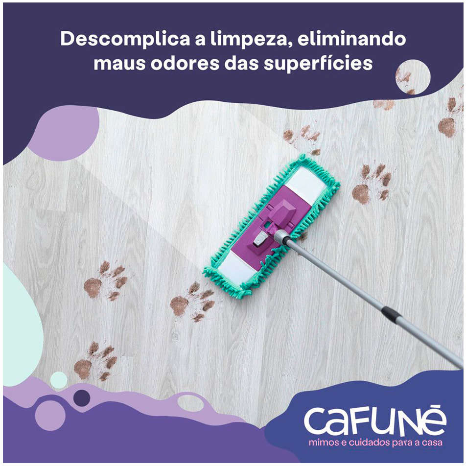 Limpador de Pisos Cafuné Flores Brancas - 900 mL