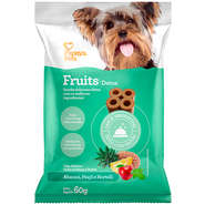 Petisco Papaya Pets Fruits Detox para Cães Adultos Sabor Abacaxi - 60g