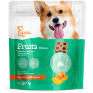 Petisco Papaya Pets Fruits Fitness para Cães Adultos Sabor Banana - 300g
