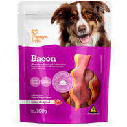Petisco Papaya Pets Bacon para Cães Adultos Sabor Original - 100g