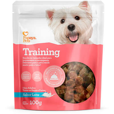 Petisco Papaya Pets para Cães Adultos Sabor Leite