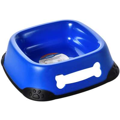 Comedouro Plástico Azul para Cães