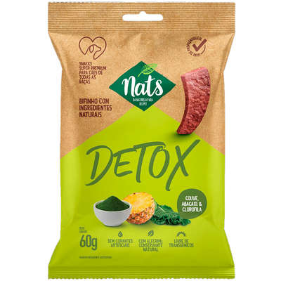 Bifinho Nats NatDetox para Cães Sabor Carne | Petlove | Petlove