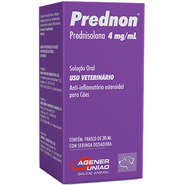 Anti-inflamatório Agener União Prednon Prednisolona para Cães - 30 mL