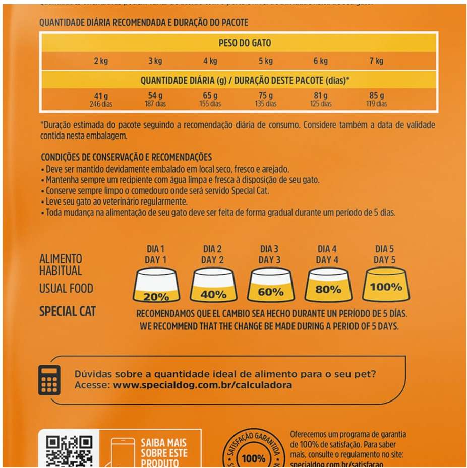 Ração Special Cat Premium Peixe para Gatos Adultos - 10,1Kg