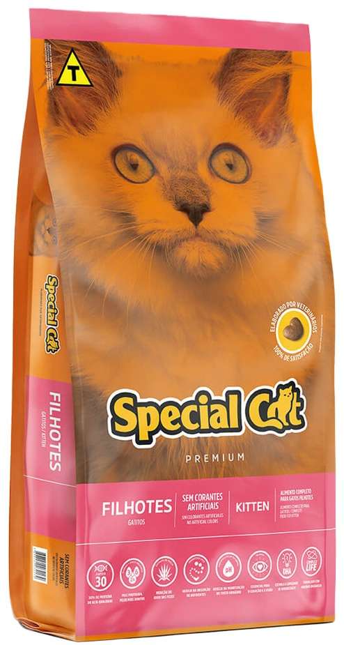 Ração Special Cat Premium para Gatos Filhotes - 3Kg