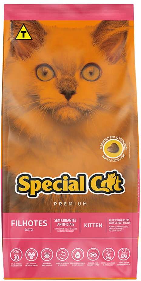 Ração Special Cat Premium para Gatos Filhotes - 3Kg
