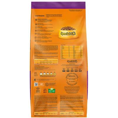Ração Special Cat Premium para Gatos Adultos Castrados