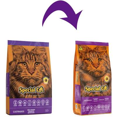 Ração Special Cat Premium para Gatos Adultos Castrados