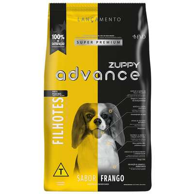 Ração Seca Zuppy Advance Frango para Cães Filhotes de Porte Pequeno