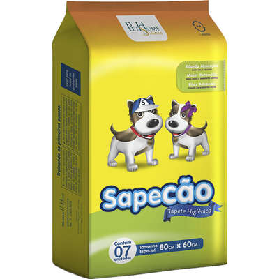 Tapete Higiênico São Francisco Sapecão com Atrativo Canino High Premium