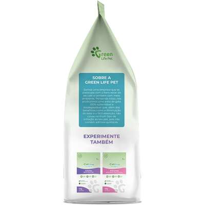 Areia Higiênica Cat Life Bio Média Menos Rastro
