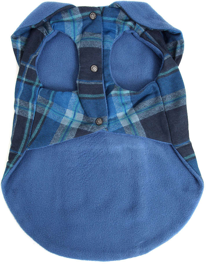 Capa Xadrez Azul - Tam. 07