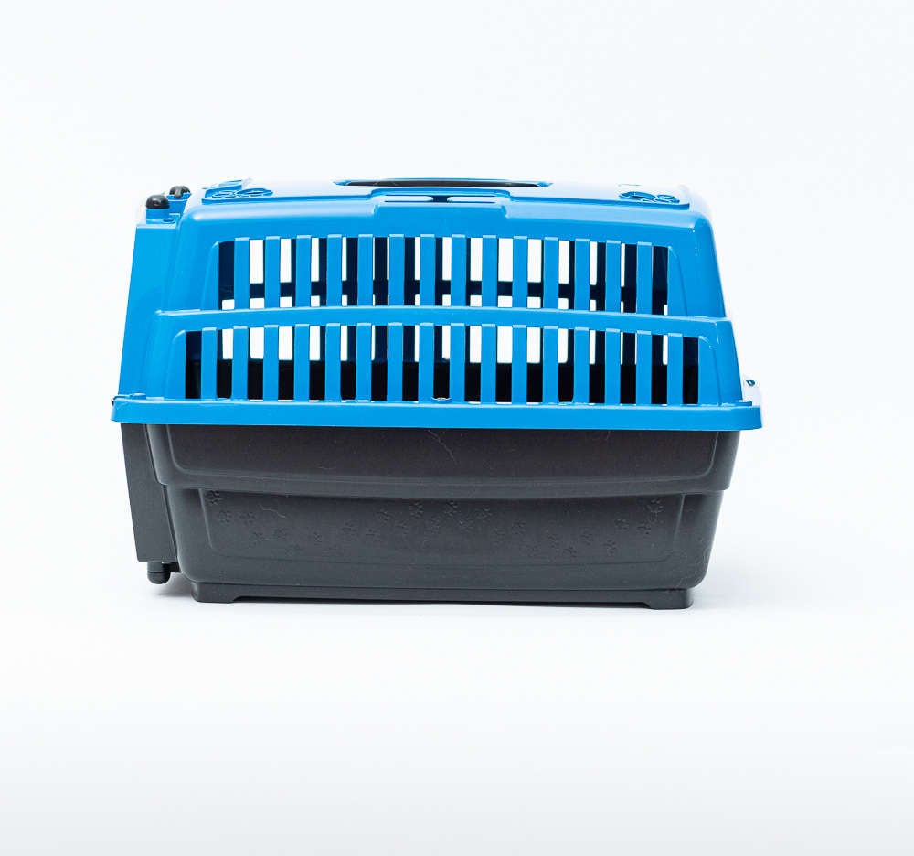 Caixa de Transporte Cat Love Travel Azul - Tam. 01