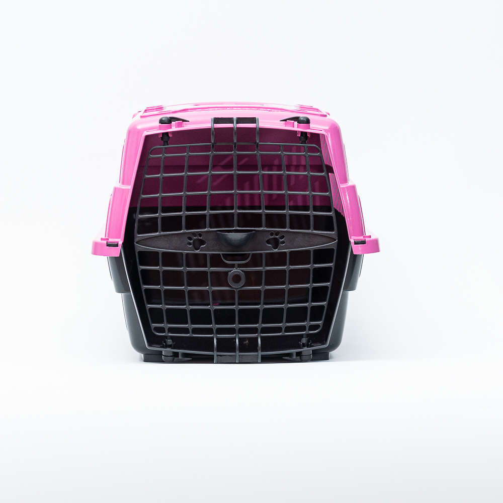 Caixa de Transporte Pet Injet Love Travel Rosa - Tam. 02