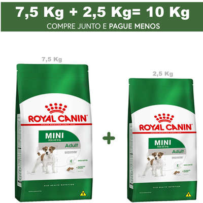 Ração Royal Canin Mini Adult para Cães Adultos de Raças Pequenas com 10 Meses ou mais de Idade