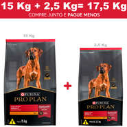 Ração Seca Nestlé Purina Pro Plan Frango Cães Adultos Raças Grandes - 17,5Kg