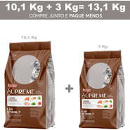 Ração Seca Quatree Supreme Salmão e Frango Cães Sênior +7 Raças Pequenas - 13,1
