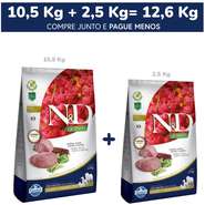 Ração Farmina N&D Quinoa Weight Management Cordeiro para Cães Adultos de Todas as Raças - 12,6Kg