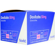 Antimicrobiano Biovet Doxitabs Doxiciclina Hospitalar - 50 mg