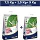 Ração Farmina N&D Prime Cordeiro e Blueberry Gatos Adultos - 9 Kg