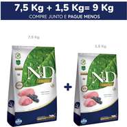Ração Farmina N&D Prime Cordeiro e Blueberry Gatos Adultos - 9Kg
