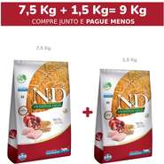 Ração Farmina N&D Ancestral Grain Frango Gatos Adultos Castrados - 9Kg