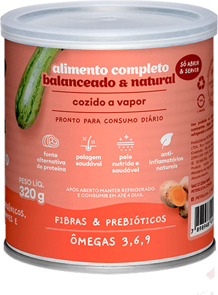 Ração Úmida Pet Delícia Carreteiro Suíno para Cães Adultos - 320 g