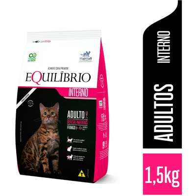 Ração Seca Equilíbrio Frango para Gatos Adultos