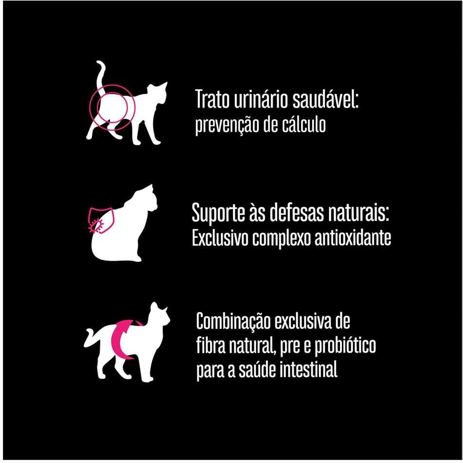 Ração Seca Equilíbrio Frango para Gatos Adultos - 1,5Kg