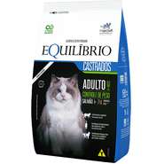 Kit Ração Seca Equilíbrio Salmão para Gatos Castrados - 15Kg