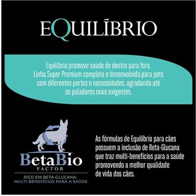 Ração Seca Equilíbrio Frango para Cães Filhotes de Porte Mini