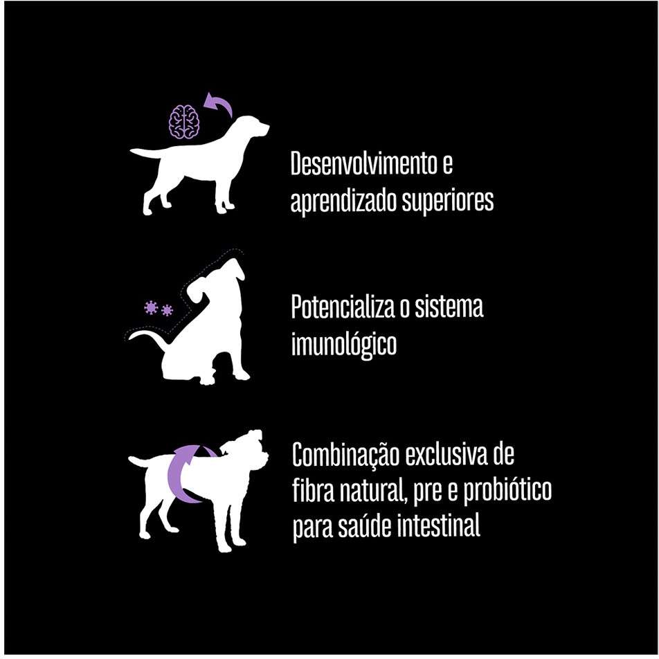 Ração Seca Equilíbrio Frango para Cães Filhotes de Porte Pequeno - 2,5Kg