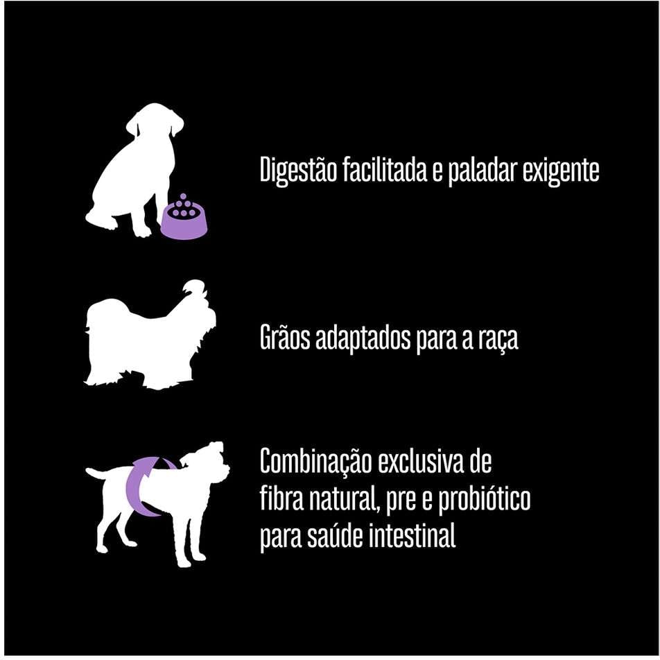 Ração Seca Equilíbrio Shih Tzu Frango para Cães Adultos de Porte Pequeno - 2,5Kg