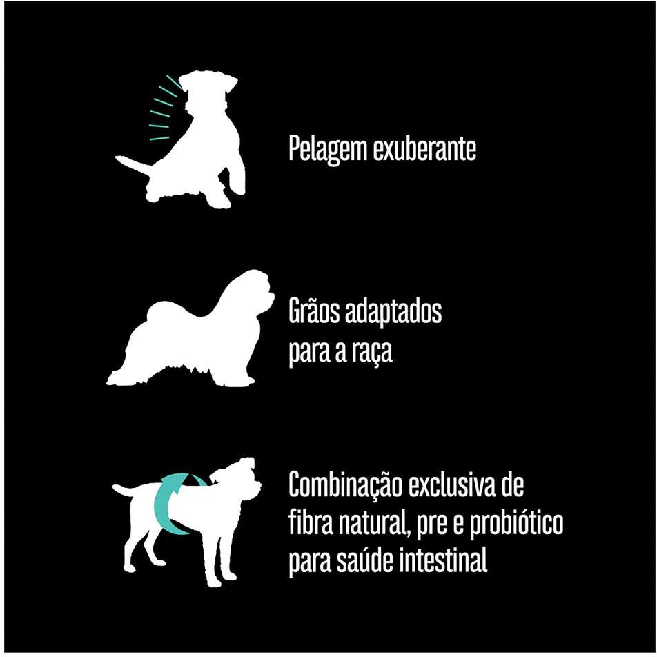 Ração Seca Equilíbrio Maltês Frango para Cães Adultos de Porte Mini - 2,5Kg